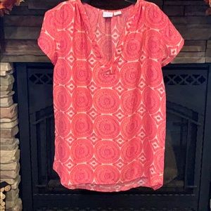 🌼 4/$20 All for Color short sleeve blouse
